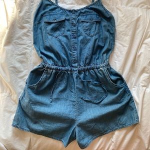 American Rag Blue Jean Romper